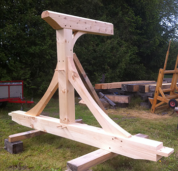 Timber Frame Truss